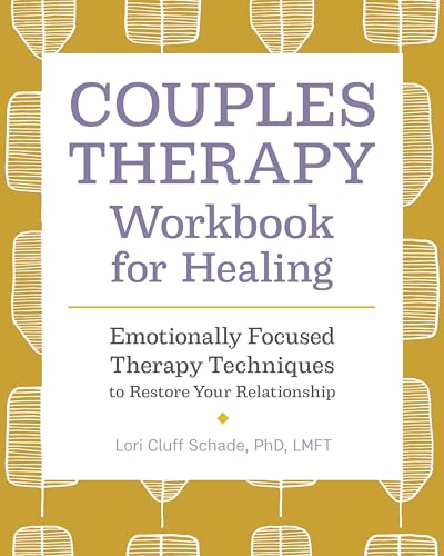 کاور کتاب Couples Therapy Workbook for Healing: Emotionally Focused Therapy Techniques to Restore Your Relationship