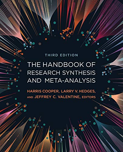 کاور کتاب The Handbook of Research Synthesis and Meta-Analysis 3rd Edition, Kindle Edition