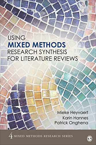 کاور کتاب Using Mixed Methods Research Synthesis for Literature Reviews: The Mixed Methods Research Synthesis Approach (Mixed Methods Research Series Book 4) 1st Edition, Kindle Edition