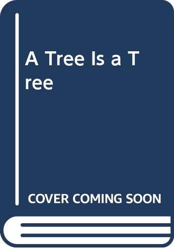 کاور کتاب A Tree Is a Tree