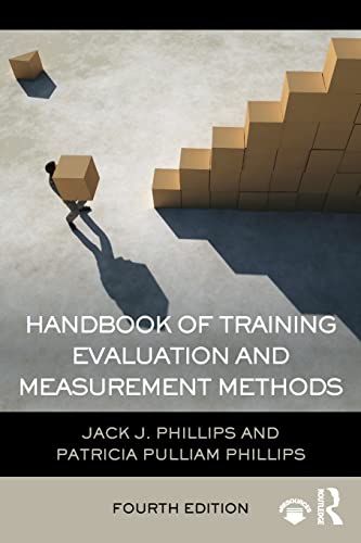 کاور کتاب handbook of training evaluation