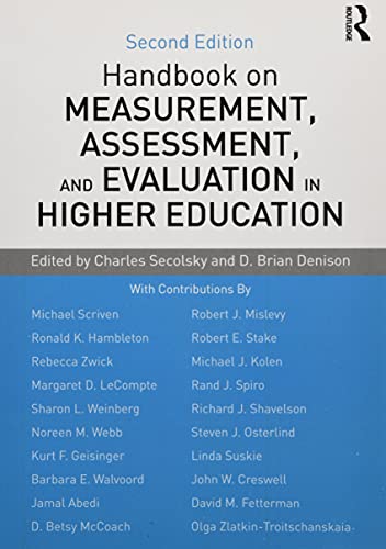 کاور کتاب handbook measurement in higher education
