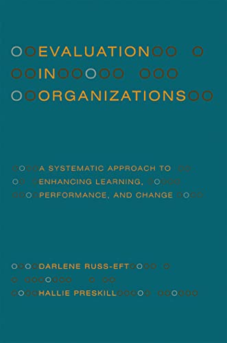 کاور کتاب evaluation in organizations