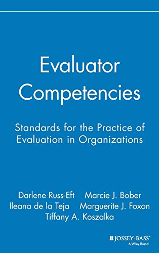 کاور کتاب evaluator competencies