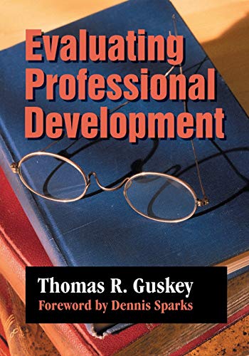 کاور کتاب evalating professional development