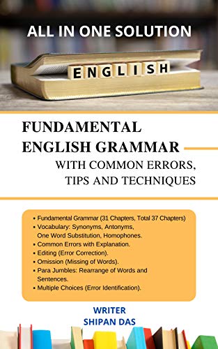 کاور کتاب Fundamental English Grammar with Common Errors, Tips and Techniques