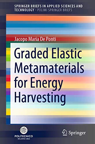 کاور کتاب graded elastic metamaterials for energy harvesting