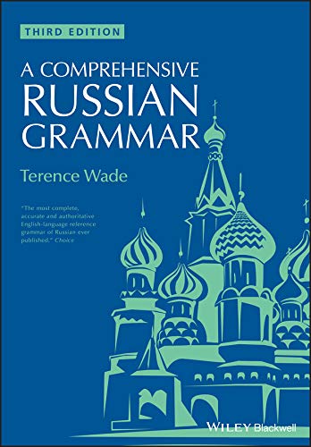 کاور کتاب A Comprehensive Russian Grammar (Blackwell Reference Grammars Book 12)