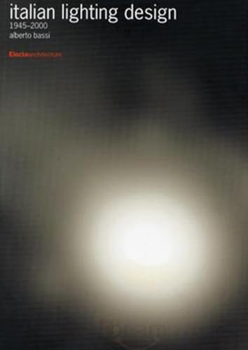 کاور کتاب Italian lighting design 1945-2000