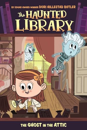 کاور کتاب The Ghost in the Attic #2 (The Haunted Library)