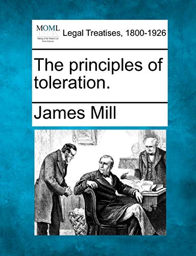 کاور کتاب The principles of toleration