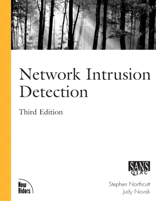 کاور کتاب Network Intrusion Detection 3rd Edition