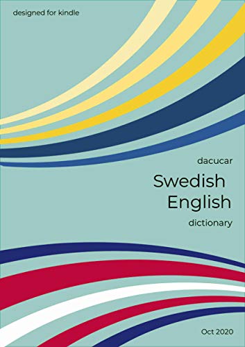 کاور کتاب Dacucar's Swedish-English Dictionary: October 2020 Revision (Swedish Edition) Kindle Edition