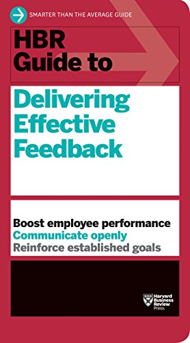 کاور کتاب HBR Guide to Delivering Effective Feedback (HBR Guide Series)