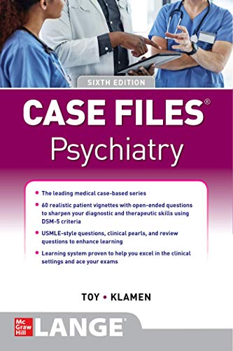 کاور کتاب Case Files Psychiatry, Sixth Edition 6th Edition