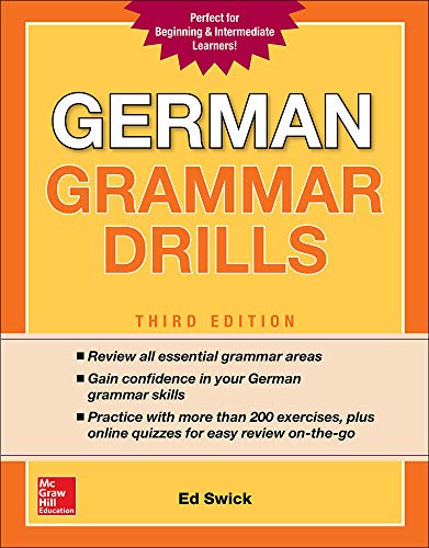کاور کتاب German Grammar Drills, Third Edition 3rd Edition