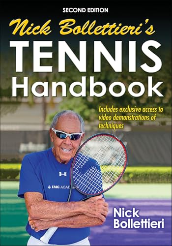 کاور کتاب Nick Bollettieri's Tennis Handbook, 2nd Enhanced Edition
