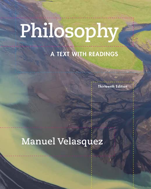 کاور کتاب Philosophy: A Text with Readings 13th Edition