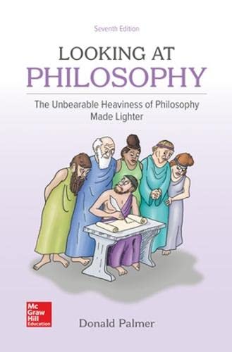 کاور کتاب Looking At Philosophy: The Unbearable Heaviness of Philosophy Made Lighter 7th Edition