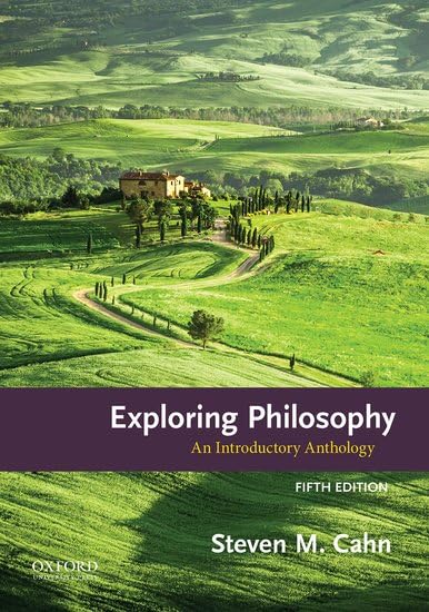 کاور کتاب Exploring Philosophy: An Introductory Anthology 6th Edition