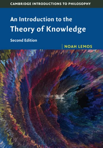 کاور کتاب An Introduction to the Theory of Knowledge (Cambridge Introductions to Philosophy) 2nd Edition