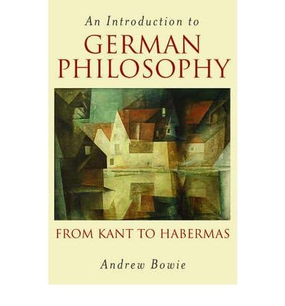 کاور کتاب Introduction to German Philosophy: From Kant to Habermas 1st Edition