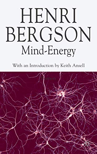 کاور کتاب Mind-Energy (Henri Bergson Centennial Series) 1st Edition