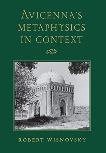 کاور کتاب Avicenna's Metaphysics in Context Hardcover – July 30, 2003