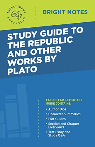 کاور کتاب Study Guide to The Republic and Other Works by Plato (Bright Notes) Paperback – July 10, 2020