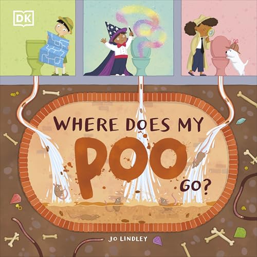 کاور کتاب where does my poo go