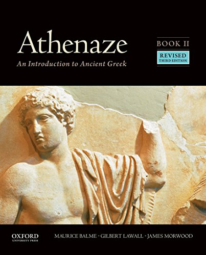 کاور کتاب Athenaze, Book II: An Introduction to Ancient Greek 3rd Edition