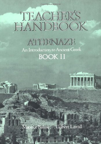 کاور کتاب Teachers Handbook for Athenaze, Book 2 Revised Edition