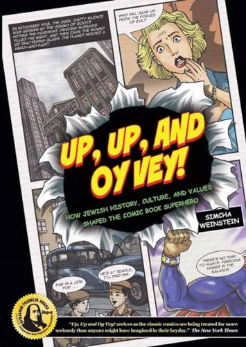 کاور کتاب Up, Oy Vey! A History of the Superhero