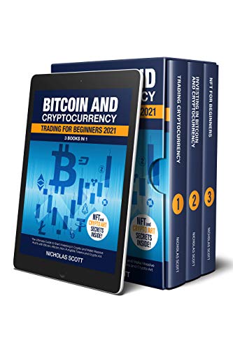 کاور کتاب Bitcoin and Cryptocurrency Trading for Beginners 2021