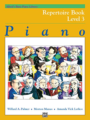 کاور کتاب Alfred's Basic Piano Library: Repertoire Book 3