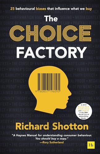 کاور کتاب The Choice Factory: 25 behavioural biases that influence what we buy