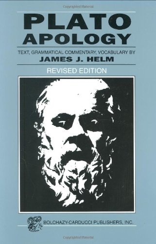 کاور کتاب Plato: Apology (Greek Edition) (Greek and English Edition) Revised Edition