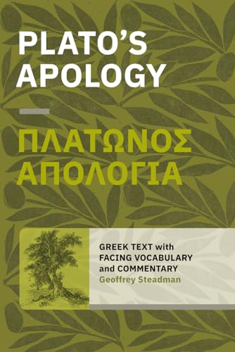 کاور کتاب Plato's Apology: Greek Text with Facing Vocabulary and Commentary Paperback – July 29, 2020