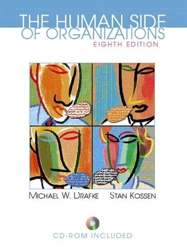 کاور کتاب The Human Side of Organizations (8th Edition)