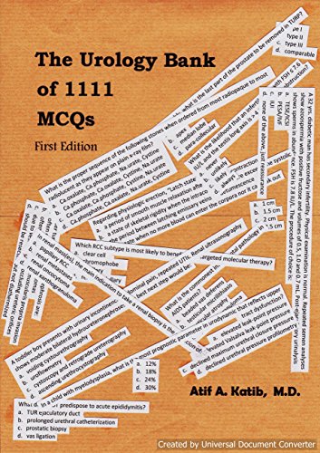 کاور کتاب The Urology Bank of 1111 Mcqs