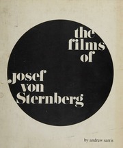 کاور کتاب The films of Josef von Sternberg