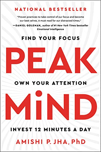 کاور کتاب Peak Mind: A Brain-Based Approach to the Science of Attention