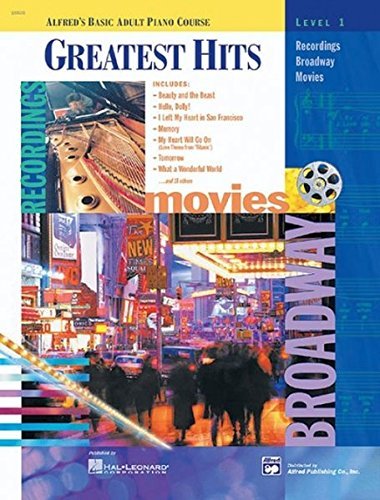 کاور کتاب Alfred's Basic Adult Piano Course: Greatest Hits, Level 1