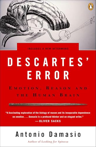 کاور کتاب Descartes' Error: Emotion, Reason, and the Human Brain Paperback – Illustrated, September 27, 2005