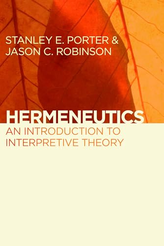 کاور کتاب Hermeneutics: An Introduction to Interpretive Theory Paperback – November 16, 2011