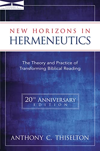 کاور کتاب New Horizons in Hermeneutics Paperback – February 10, 1997