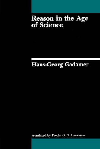 کاور کتاب Reason in the Age of Science (Studies in Contemporary German Social Thought) Paperback – September 14, 1983