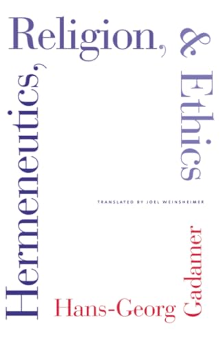 کاور کتاب Hermeneutics, Religion, and Ethics (Yale Studies in Hermeneutics) Paperback – April 15, 2011