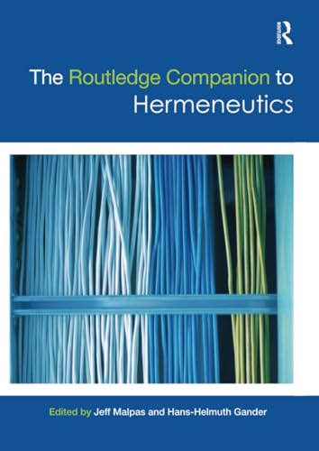 کاور کتاب The Routledge Companion to Hermeneutics (Routledge Philosophy Companions) 1st Edition