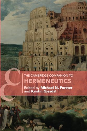 کاور کتاب The Cambridge Companion to Hermeneutics (Cambridge Companions to Philosophy)